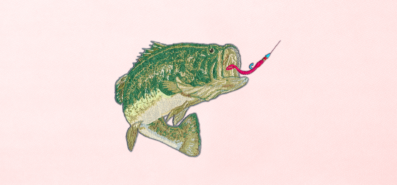 Jumping Bass Pink Faux